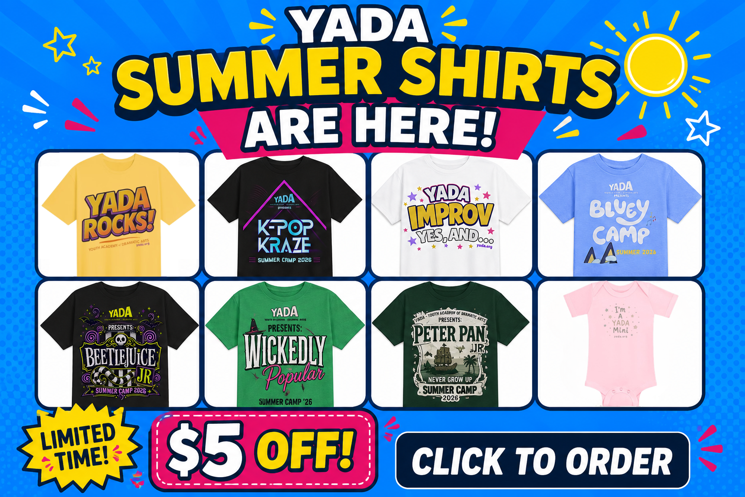 SUMMER SHOW SHIRTS $5 OFF (1)